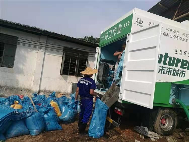 阿拉善工业污泥压干处理